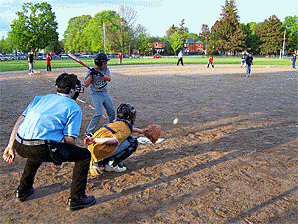 boys baseball league, Prospect Park, Acton