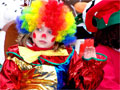 coloured wig Acton Santa Clause parade