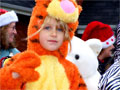tiger costume Acton Santa Claus parade