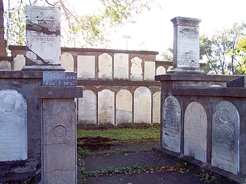 Acton Ontario headstones in Prospect Park