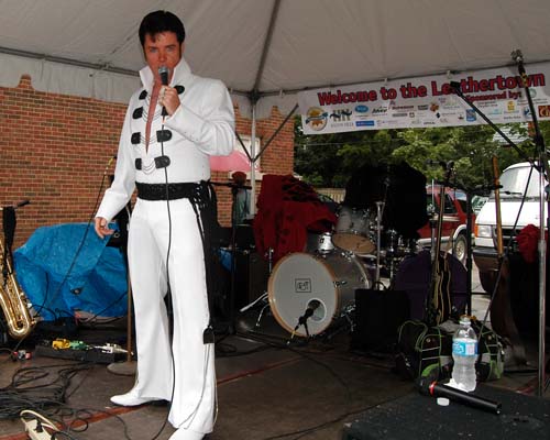 2008 Acton Leathertown Festival - Bruce Herron as Elvis