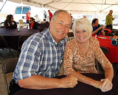 Acton Quarry open house - Sandy and Ted Chudleigh, MPP