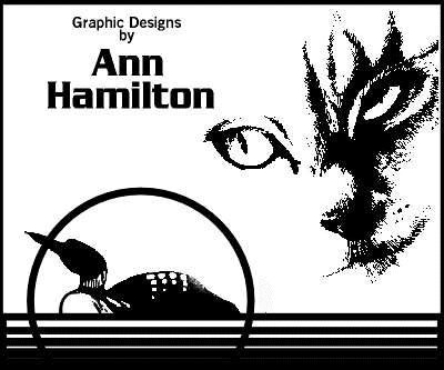 Ann Hamilton graphic design artist logo
