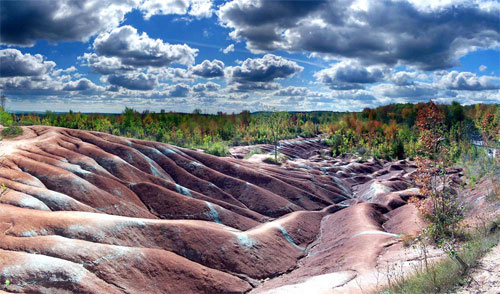 Cheltenham Badlands, Caledon, Ontario