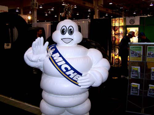 2007 National Heavy Equipment Show, International Centre, Mississauga (Toronto), Michelin Man mascot