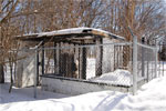 old guardhouse at the former Beardmore Tannery property in Acton, Ontario