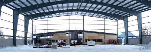 Inside Acton's new "Dufferin Rural Heritage and Community Centre" facility in Prospect Park.