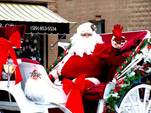 Santa Claus in Acton 2006 parade