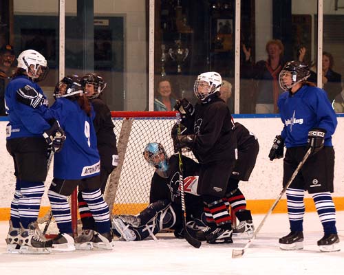 Acton Ladies Hockey - Lightning scored on Sharks