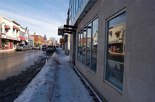 The Roxy Cafe and Crossing Church building in Acton, Ontario