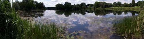 panorama of Fairy Lake