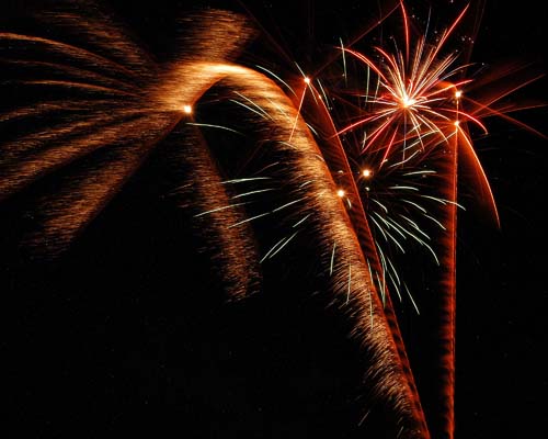 fireworks at Georgetown's Bang-O-Rama